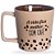Caneca Buck Café 400ml em Cerâmica - Zona Criativa - Imagem 2