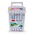 Maleta c/ 36 Canetas Ponta Dupla estilo Touch para Pintar Boobie Goods - Imagem 4