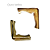 Pct c/ 20 Cantoneiras Trabalhada 18mm - Imagem 8