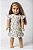 Vestido de Boneca American Girl Floral Claro - Imagem 1