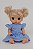 Vestido de Boneca Baby Alive Vichy Azul - Imagem 1