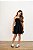 Vestido Teen Laise Preta - Imagem 1
