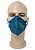 Máscara Descartável PFF2 sem válvula - Air Safety - Imagem 1
