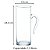 Jarra De Vidro Milano 1500 Ml - Imagem 5