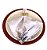 Kit 6 Guardanapos de Tecido 45 x 45 cm Bege Com Folhagens / Botânica Vintage - Imagem 1