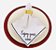 Kit 6 Guardanapos de Tecido 45 x 45 cm Branco / Enjoy your wine - Imagem 1