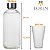 Conjunto com Jarra de 1L + 6 Copos de Vidro Transparente 350ml - Jarra Listrada - Imagem 2