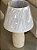 Abajur De Mesa Com Cúpula Branco - Luminária 40 x 24,5 - Imagem 7