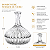 Bomboniere Potiche de Vidro Cristal 13cm Luxo Elegante Decorativo Porta Doces Premium - Imagem 2