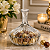 Bomboniere Potiche de Vidro Cristal 13cm Luxo Elegante Decorativo Porta Doces Premium - Imagem 5