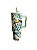 Copo Térmico com Canudo e Alça 1200 ml – Modelo Fauna Verde - Imagem 3
