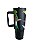 Copo Térmico com Canudo e Alça 1200 ml – Modelo Fauna Preto - Imagem 2