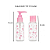 Kit Necessarie Rosa 4 Frascos Sabonete Shampoo Condicionador Hidratante - Kit Viagem - Imagem 2