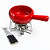 Aparelho de Fondue para Queijo em Cerâmica 8 Peças Vermelho 660ml - Imagem 2