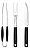Kit Churrasco Profissional Inox Completo Premium Carne Grill - Imagem 1