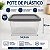 Kit 10 Potes Herméticos 900ml Quadrados Empilháveis Cinza - Imagem 5