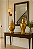 Dupla Potiche Dourado Grande Cerâmica Luxo Decorativo Com Tampa - Imagem 4