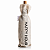 Kit Porta Vinho Tecido Elegante + Saca Rolhas Inox Preto Profissional Presente Sofisticado Happy Hour - Imagem 2