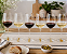 Kit 6 Marcadores de Taças Dourados para Vinho e Espumante | Identificador de Taças Elegante - Imagem 4