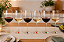 Kit 6 Marcadores de Taças Dourados para Vinho e Espumante | Identificador de Taças Elegante - Imagem 2