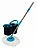 Mop Giratório 360° com Balde Centrifugador 8,7L Cabo Extensível 1,20m e Esfregão Microfibra - Imagem 1
