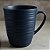 Caneca Cerâmica Premium Café Chá Design Moderno Texturizada Azul - Imagem 4