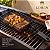 Grelha para Churrasco Antiaderente com Cabo Emborrachado Preta 53 cm - Imagem 4