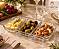 Petisqueira de Vidro Cristal com 3 Divisórias Refinatto – 21,6 cm - Imagem 2