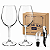 Kit para Vinho Bohemia Authentic Collection 4 Peças – 2 Taças de Cristal 580 ml - Imagem 1