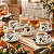 Jogo 6 Xícaras de Café com Pires em Porcelana 80ml – 12 Peças - Imagem 8