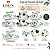 Jogo 6 Xícaras de Café com Pires em Porcelana 80ml – 12 Peças - Imagem 9
