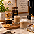 Kit 3 Xícaras de Vidro 240 ml com Detalhes em Relevo - Caneca de Vidro - Imagem 3
