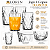 Jogo 4 Copos Altos Diamante 350 Ml Transparente - Imagem 5