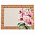 Kit 4 Jogos Americanos Orquídeas Rosa 33x45cm Tecido - Imagem 2