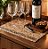 Kit 4 Jogos Americanos Cortiça - Vinho 33x45cm Tecido - Imagem 5