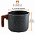 Leiteira Ceramica Antiaderente Caneca Fervedor Fogão Indução Cinza Granito - Imagem 3