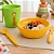 Kit Alimentação Infantil Bebe 4 Peças com Caneca, Tigela, Garfo e Colher - Imagem 4