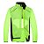 Jaqueta Corta Vento Verde Refletiva Neon Fitness Uv+50 Ziper - Imagem 1