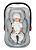 Almofada Redutora Fofa Para Bebê Conforto, Berço, Carrinho e Moisés - Imagem 2