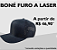 BONÉ FURO A LASER PERSONALIZADO - Imagem 2