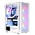 Gabinete Gamer Galax Revolution 06 Mid Tower, Vidro Temperado, Branco - Imagem 1