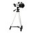 Telescópio astronômico Refrator luneta Distância focal 400mm E Objetiva 70mm com case Tssaper TLES47 - Imagem 7
