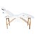 Divã Mala Dobrável Reclinável Premium Com Orifício Mesa Maca Massagem Estética - Modelo MMP70P - Imagem 1