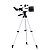 Telescópio astronômico e terrestre luneta Refrator Distância focal 300mm E Objetiva 70mm TLES30 - Imagem 3