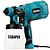 Pistola De Pintura Elétrica E Pulverizador HVLP 550w com 3 bicos de cobre tssaper - Imagem 16