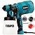 Pistola De Pintura Elétrica E Pulverizador HVLP 550w com 3 bicos de cobre tssaper - Imagem 2