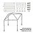 Tenda Gazebo Praia 3x3 Barraca Camping campo top com proteção solar Tssaper - Imagem 8