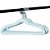pacote com 50un Cabide aveludado 33cm modelo CA33BL Cor azul - Imagem 2