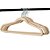 pacote com  50un Cabide aveludado 45cm modelo CA45FL Cor begê - Imagem 6