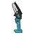 Mini Motosserra Eletrosserra a bateria 21v 1500mah Sabre 4pol para Jardinagem e Podas TSEL4P - Imagem 5
